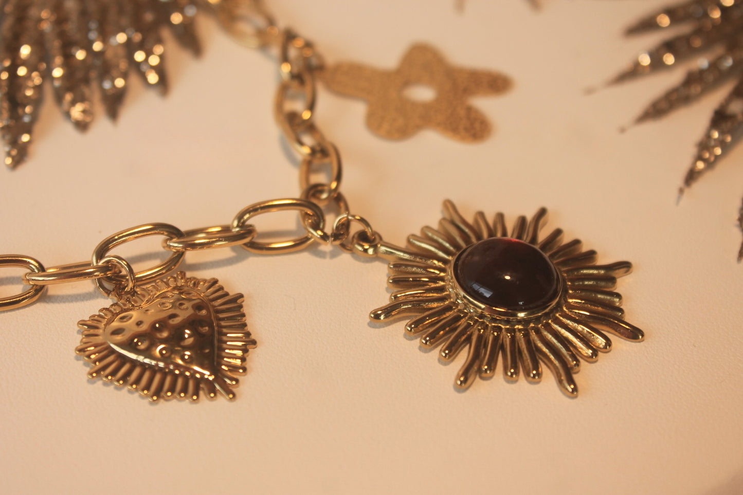 Colar 'Charms Sol'