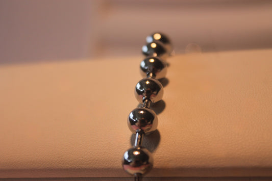 Pulseira 'Esferas' Prateado