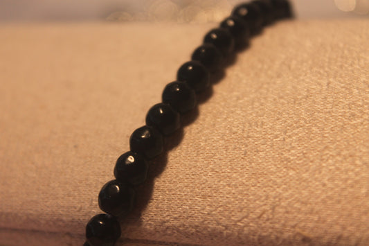 Pulseira 'Contas Pretas'