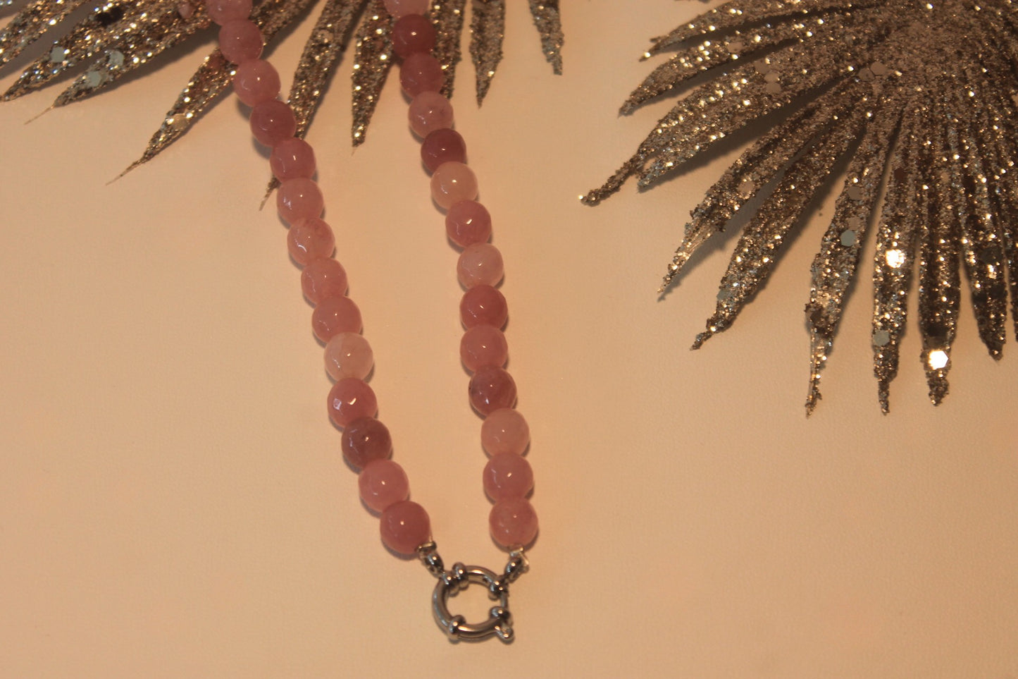 Colar 'Bubble' Rosa Velho