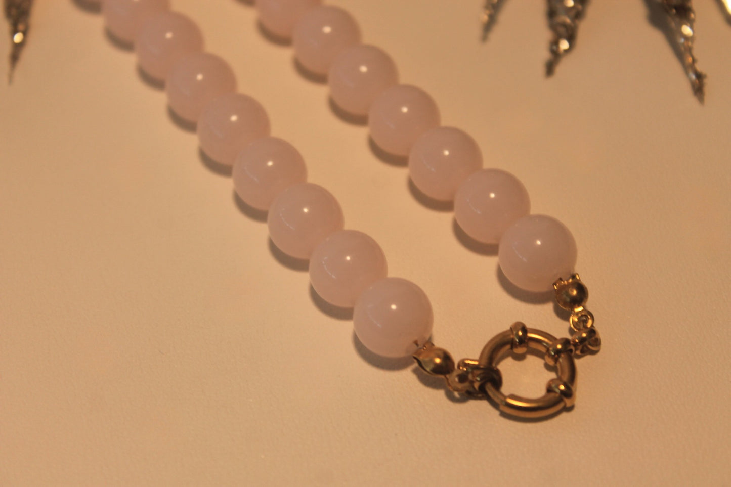 Colar 'Bubble' Rosa Claro