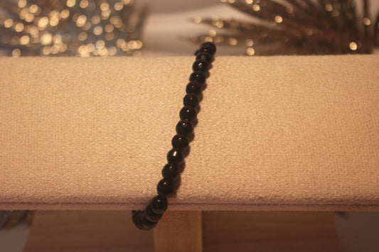 Pulseira 'Contas Pretas'