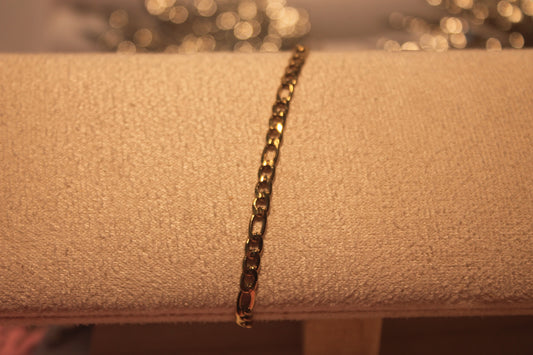 Pulseira 'Malha Fina' Dourada