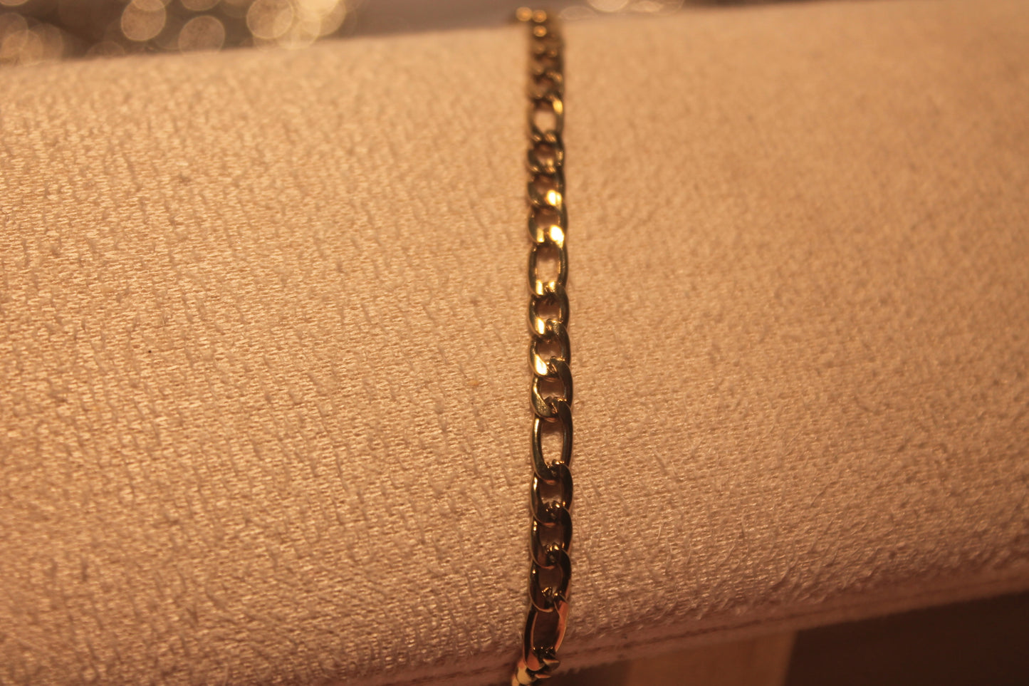 Pulseira 'Malha Fina' Dourada