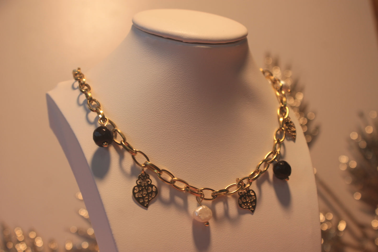 Colar 'Charms Filigrana'