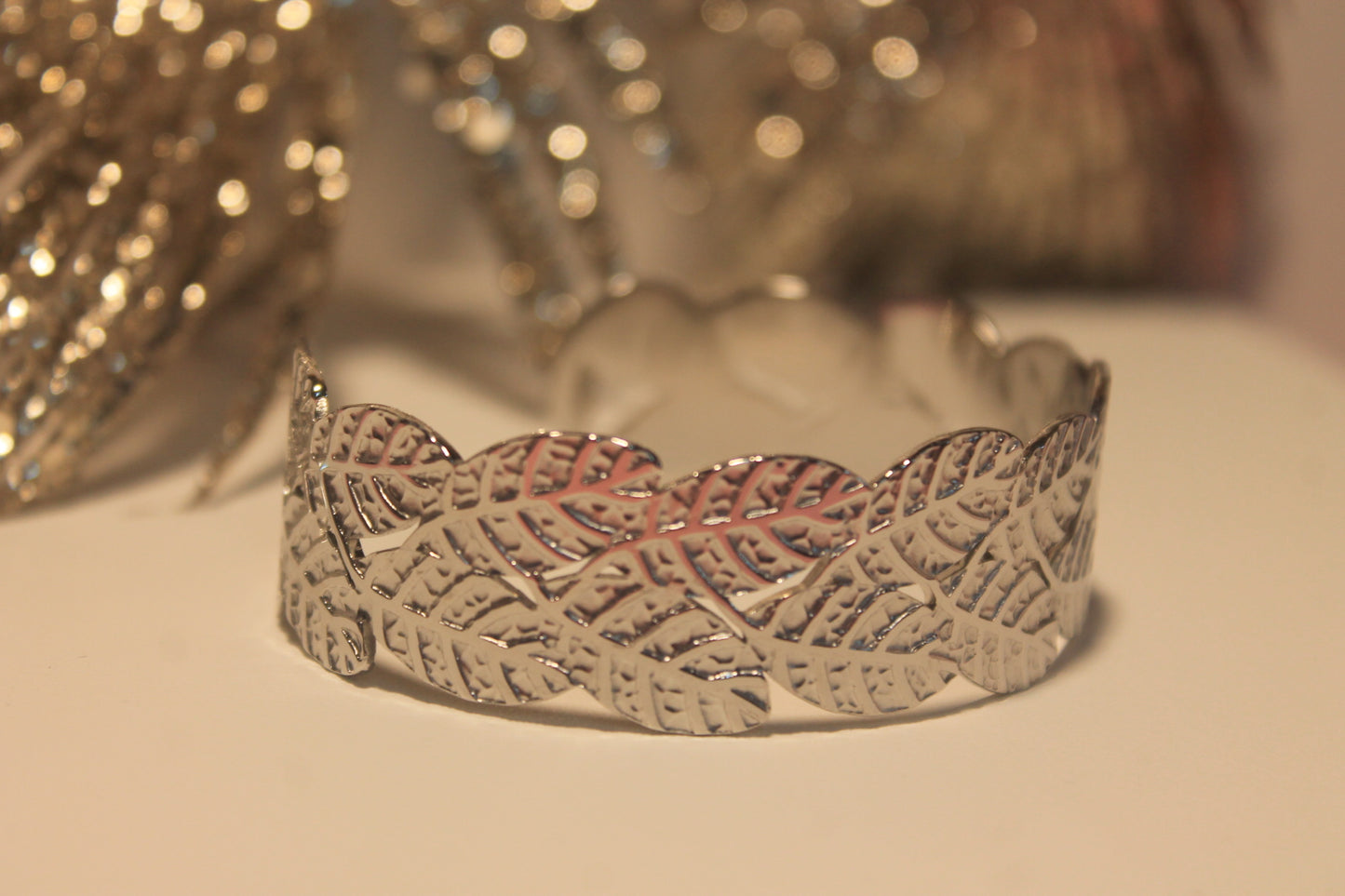 Pulseira 'Escrava Folhas'
