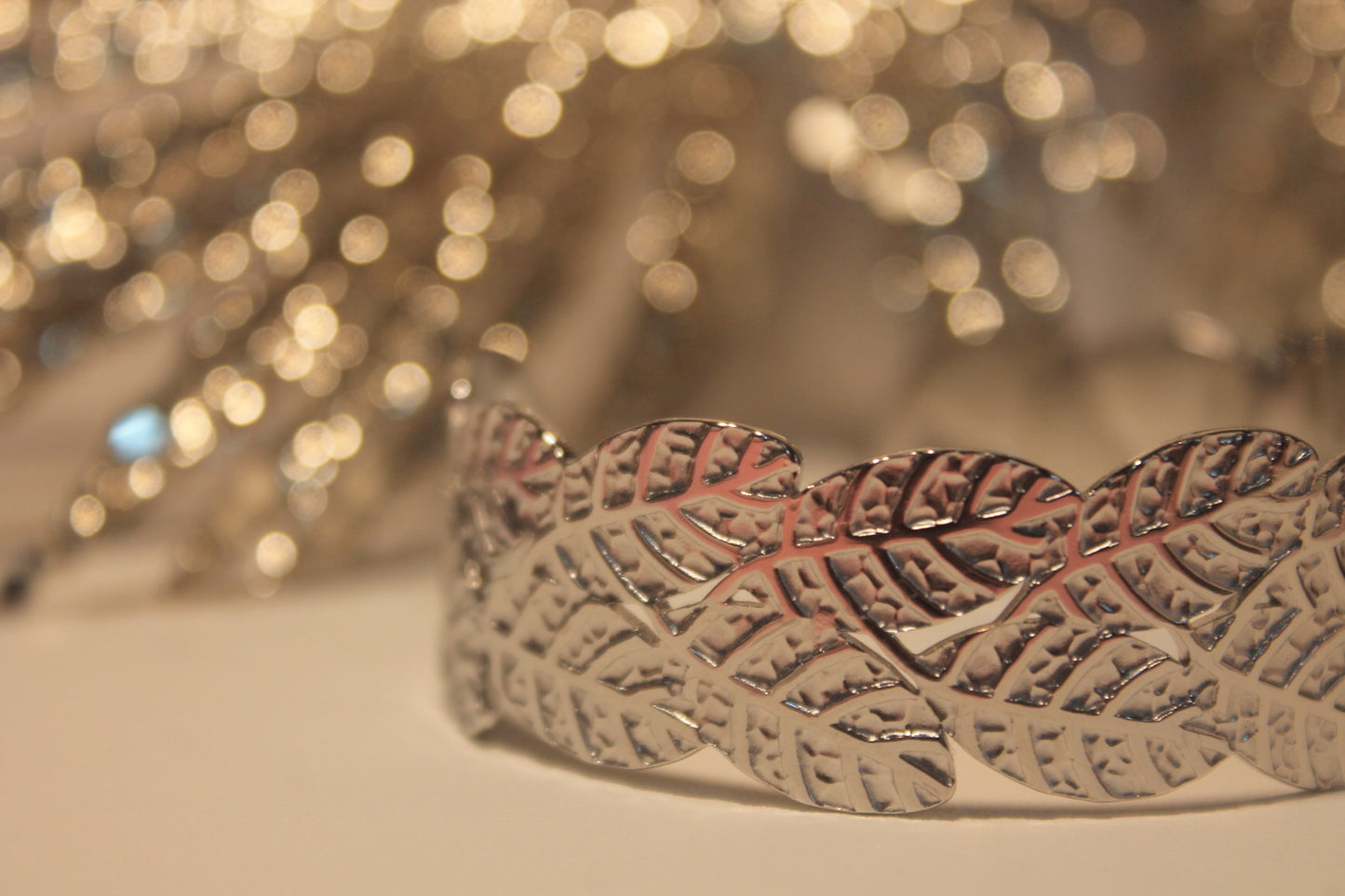 Pulseira 'Escrava Folhas'