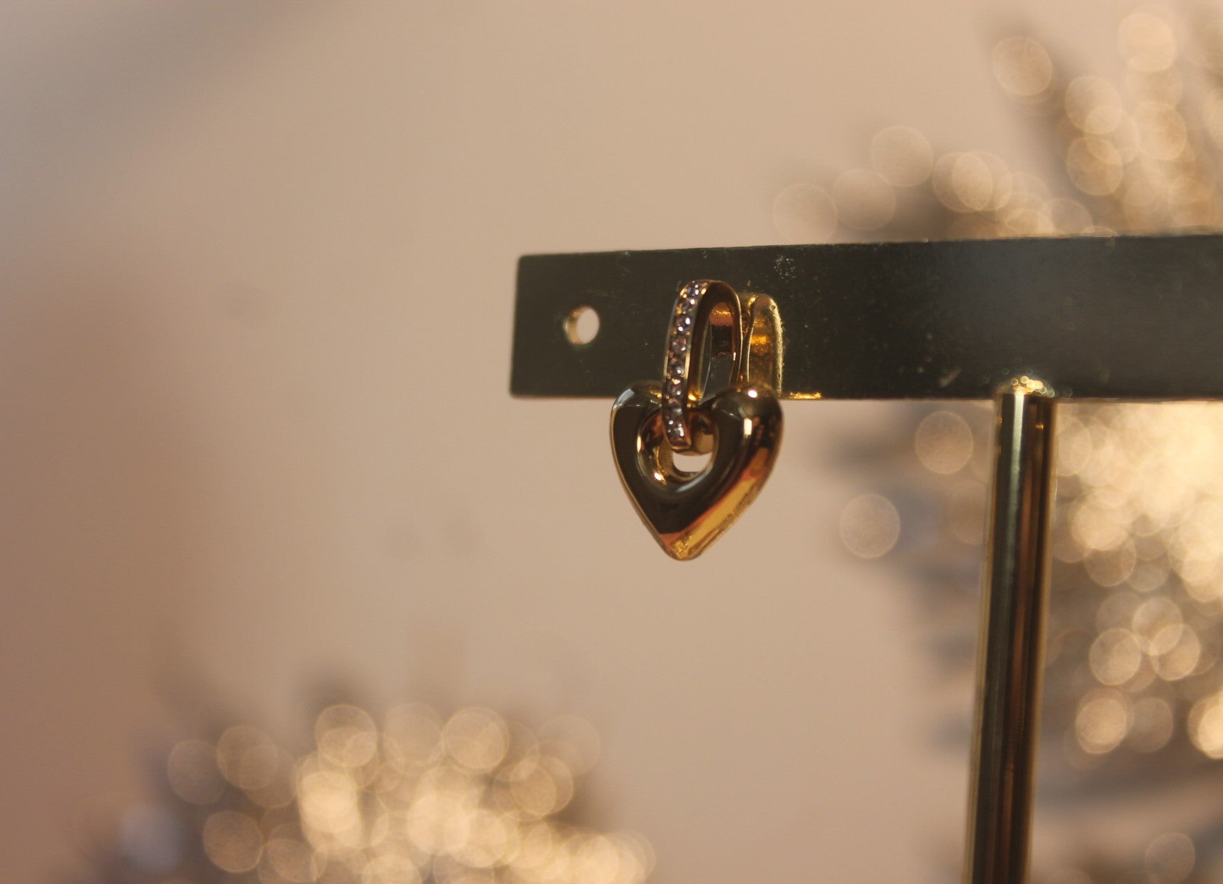 Brincos 'Coração Aberto'