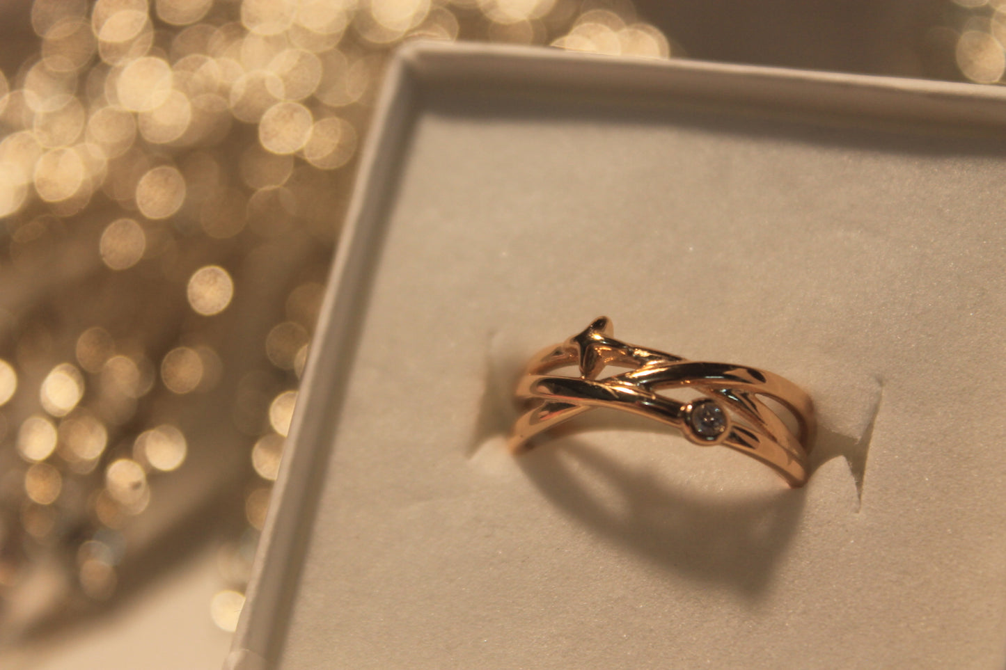 Anel 'Estrela Rose Gold'