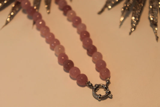Colar 'Bubble' Rosa Velho
